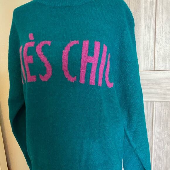 NWT Code X Mode tres chic sweater medium - Picture 4 of 7